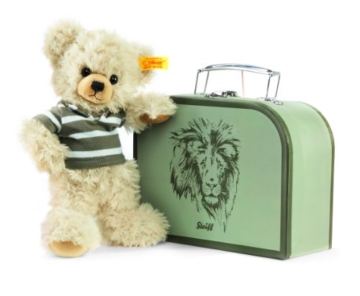 Steiff 111211 – Teddybär Lenni 22 cm im Koffer, blond - 1